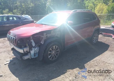 2019 Jeep Cherokee Latitude Plus Fwd from USA, damaged, VIN 1C4PJLLB7KD154839